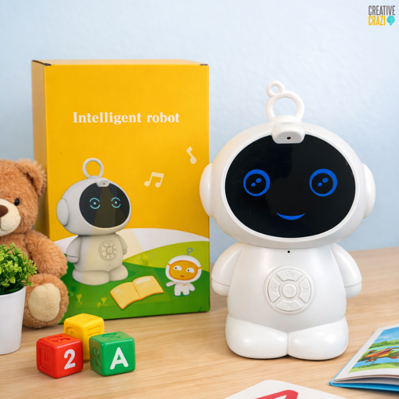 CreativeCrazi™ AI Smart Robot - WiFi Voice Chat & Interactive STEM Toy