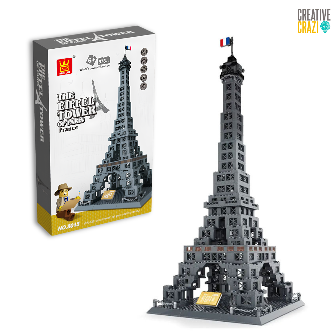 Iconic Architecture World Famous Landmarks Building Block Model Set Kids & Adult Gift