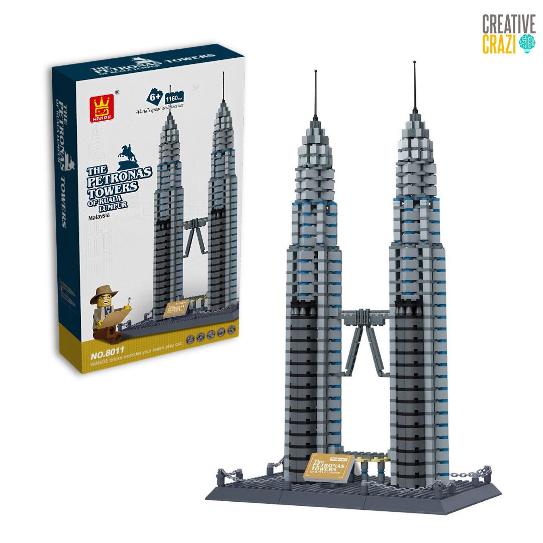 Iconic Architecture World Famous Landmarks Building Block Model Set Kids & Adult Gift