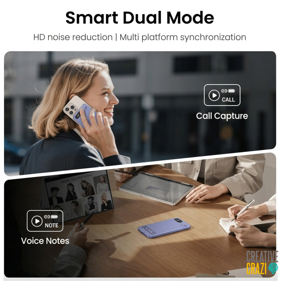 Smart AI Engine Voice Recorder with GPT-4 Transcription, Translation & Summarization