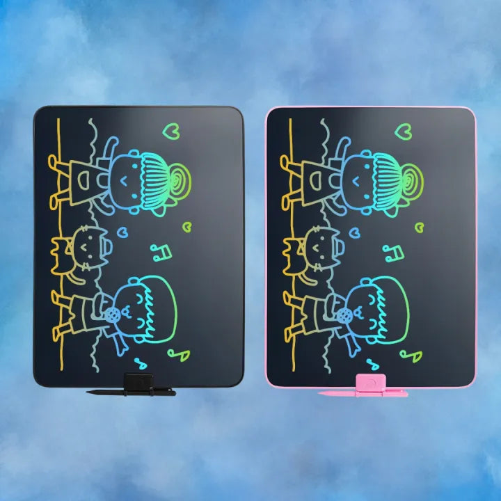 CreativeCrazi Rechargable Colorful LCD Writing and Drawing Tablet