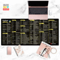 CreativeCrazi Excovip English PYTHON, JAVA, OFFICE Shortcut Keyboard Mouse Pad
