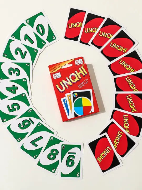 CreativeCrazi UNO Playing Card Game| For Kids & Family| For Party| 2-10 Players | Card Number 1 Family Fun Game Card