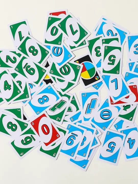 CreativeCrazi UNO Playing Card Game| For Kids & Family| For Party| 2-10 Players | Card Number 1 Family Fun Game Card