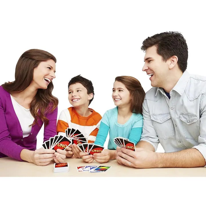 CreativeCrazi UNO Playing Card Game| For Kids & Family| For Party| 2-10 Players | Card Number 1 Family Fun Game Card