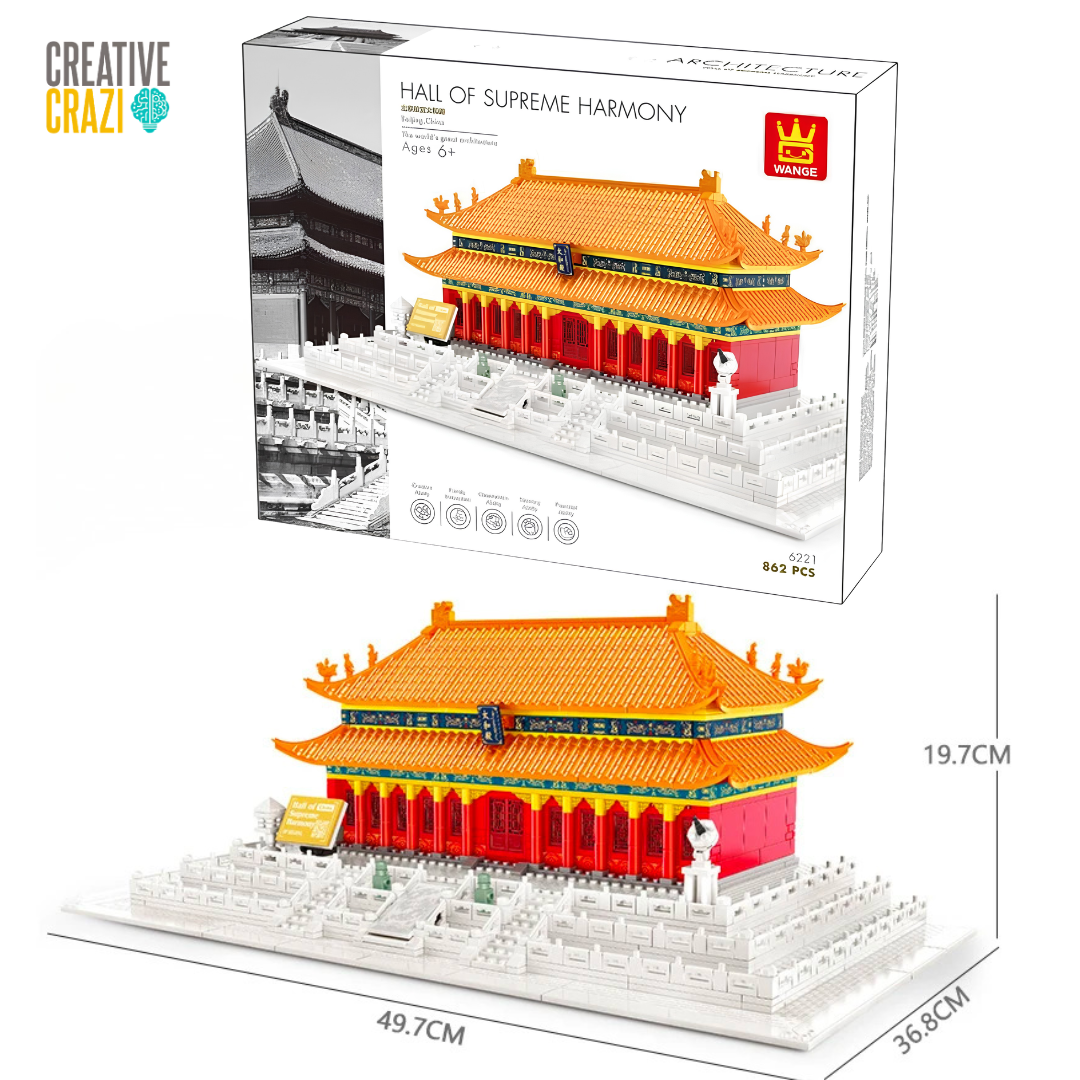 Iconic Architecture World Famous Landmarks Building Block Model Set Kids & Adult Gift
