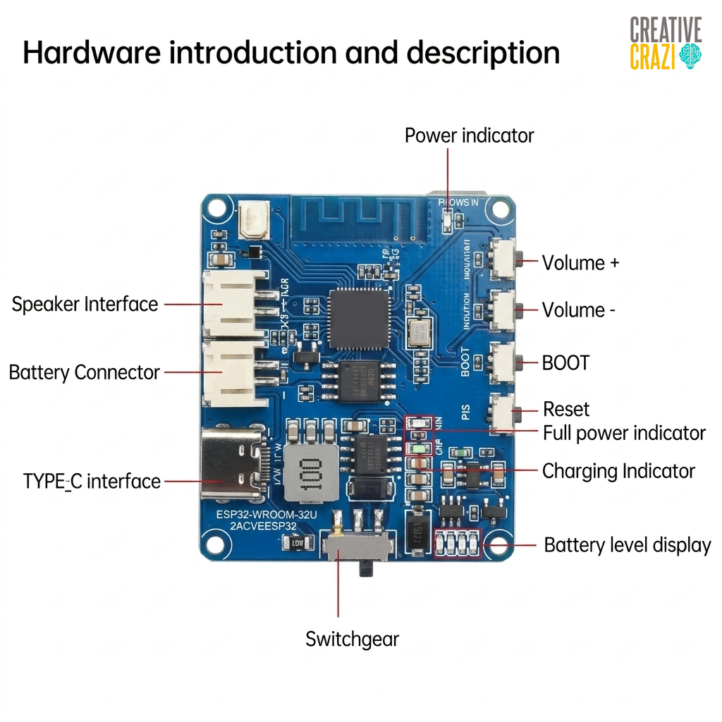Xiaozhi AI Voice Chat Robot ESP32-S3 Development Board with WiFi & DeepSeek Support (0.91" OLED / 1.54" LCD)