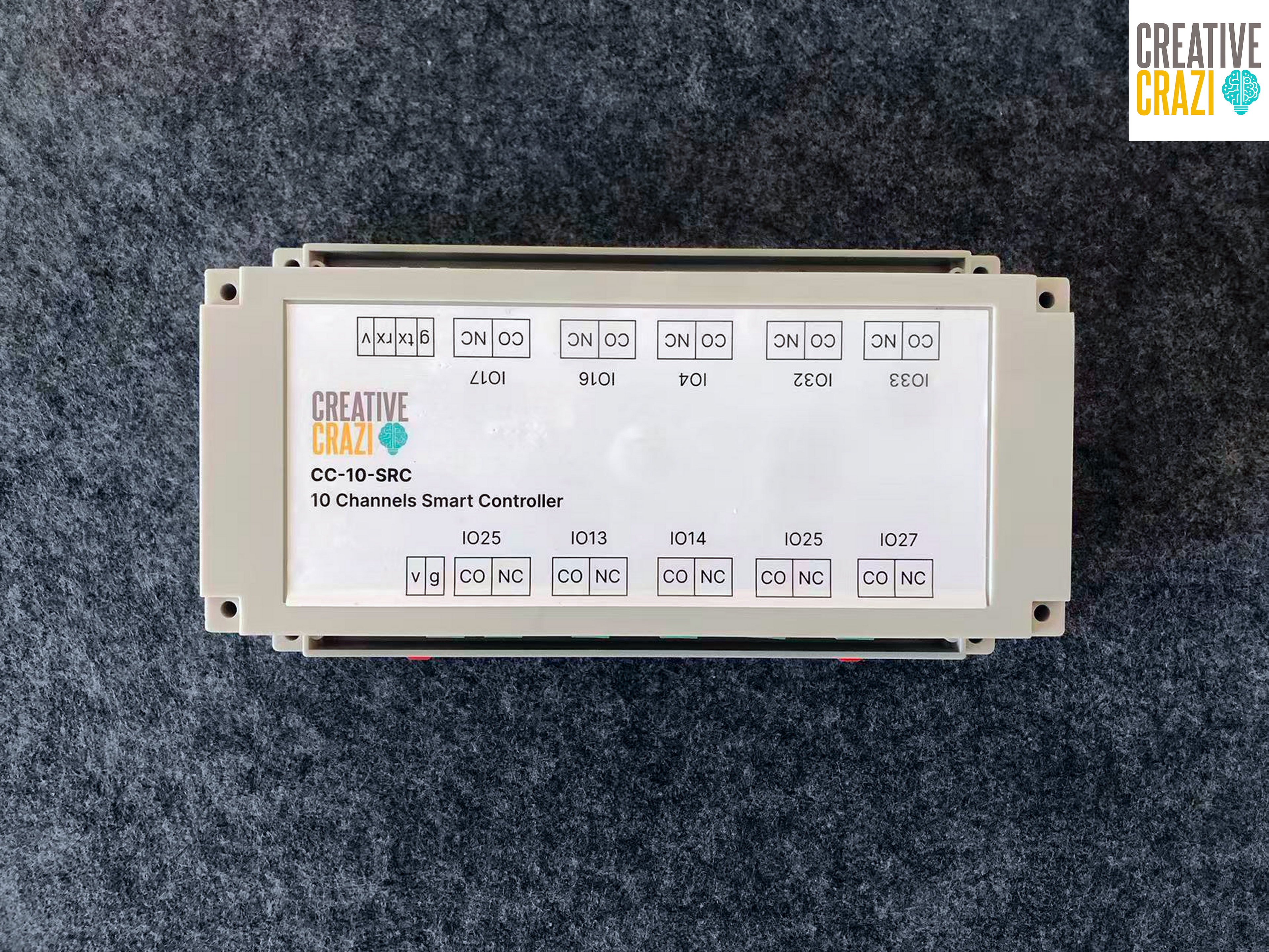 10-Channel Smart Relay Module WiFi BLE IoT Control Board for Home Automation Relay Switch