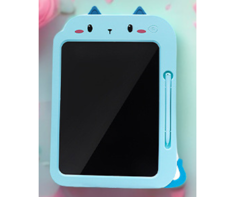 LCD Writing Tablet for Kids 10.5in - Cute Animal Multicolor Drawing Doodle Board Educational Toy