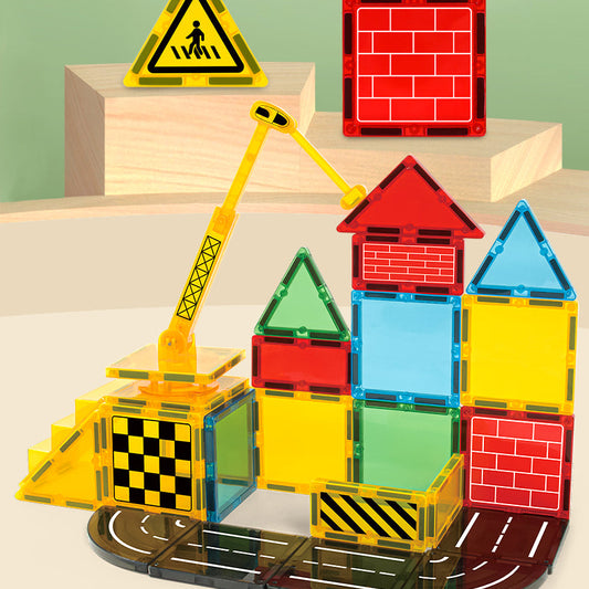 STEM Magnetic Building Blocks Toy with Strong Magnets 35/42 Pcs