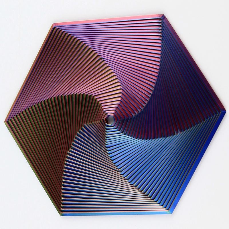 CreativeCrazi 3D Fractal Fidget Hexagon – Pocket-Sized Stress Relief for All Ages