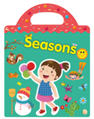 CreativeCrazi Reusable Sticker Book For Kid Stickers For Kids Waterproof Silicone Jelly Sticker Activity Book