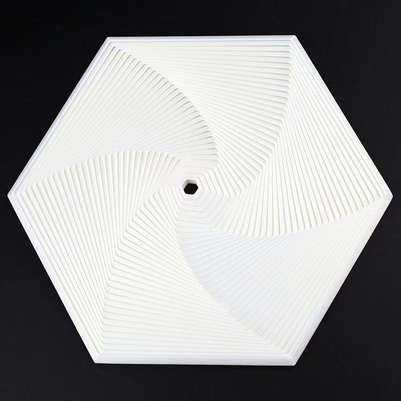 CreativeCrazi 3D Fractal Fidget Hexagon – Pocket-Sized Stress Relief for All Ages