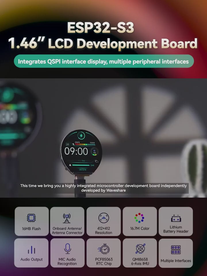 CreativeCrazi ESP32-S3-WROOM Module 2.4GHz Dual Core WiFi Type-C USB CH340