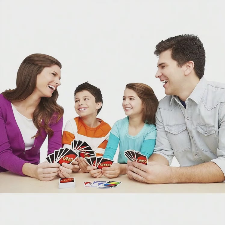 CreativeCrazi UNO Playing Card Game| For Kids & Family| For Party| 2-10 Players | Card Number 1 Family Fun Game Card