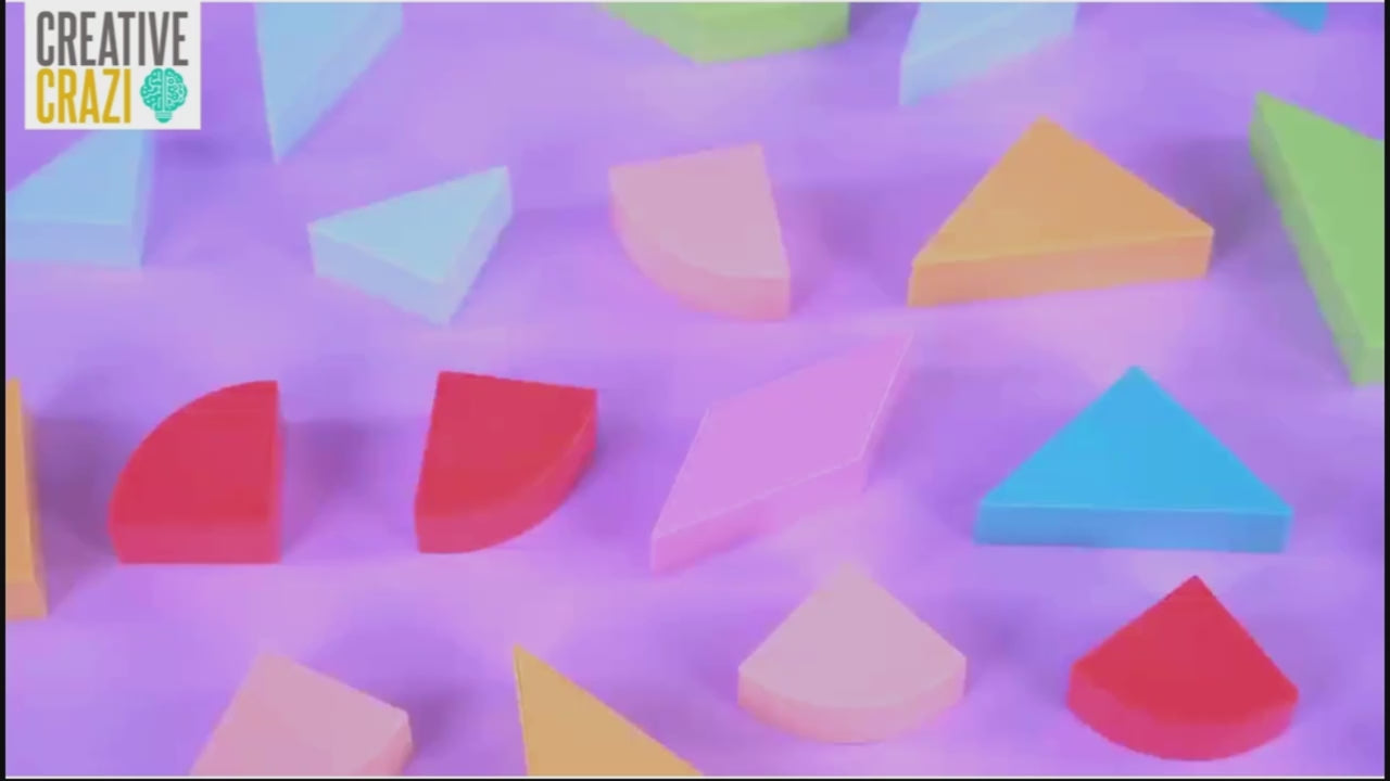 CreativeCrazi Magic Tangram Puzzle