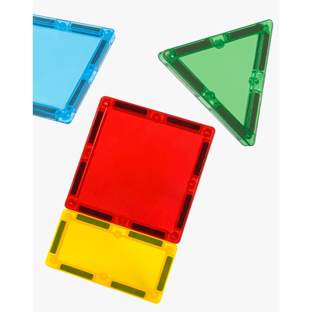 CreativeCrazi STEM Magnetic Building Tiles – 3D Engineering Construction Set (42, 47, 60, or 88 Sets)
