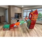 Magnetic Tiles Bridge Connectors 6pcs - 3D Printed Connetix Magna-Tiles Compatible STEM Toy Add-On
