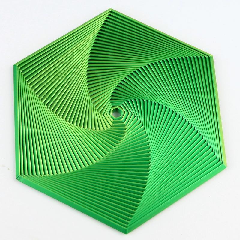3D Fractal Fidget Hexagon - Pocket Fidget Toy Stress Relief for Kids Teens Adults Desk Toy